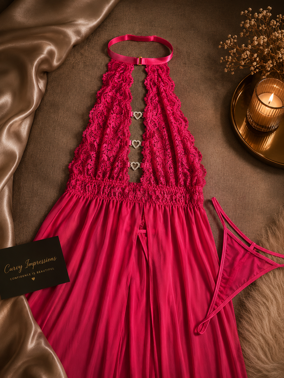 Blushing Bliss Babydoll