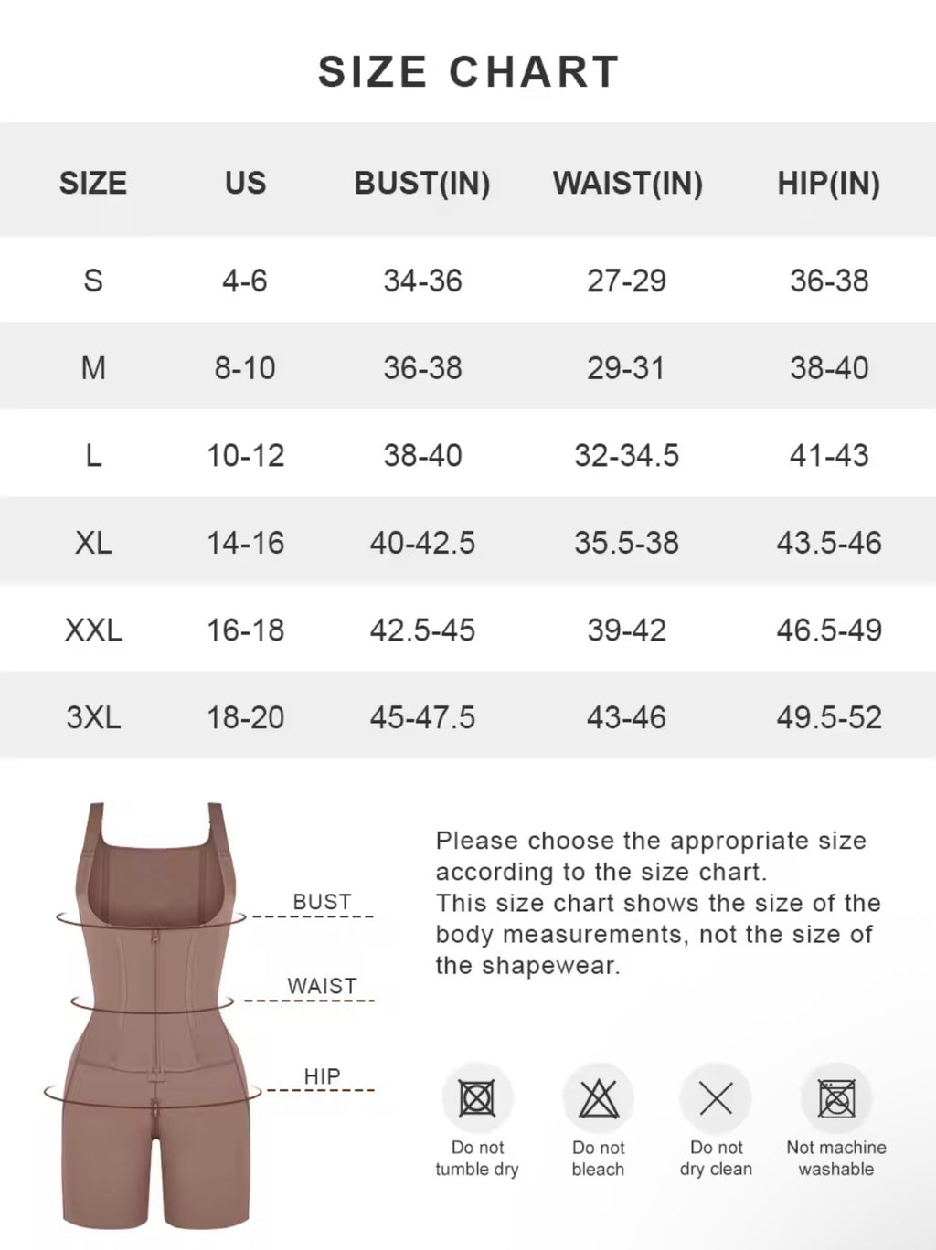 Firm Full Body Compression Shaper (Faja)